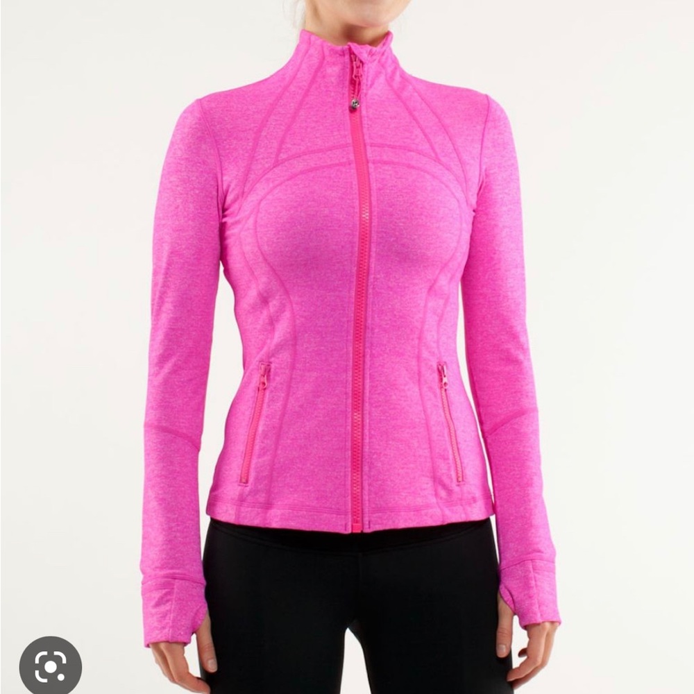 NWOT Lululemon Define Jacket hot pink 💖